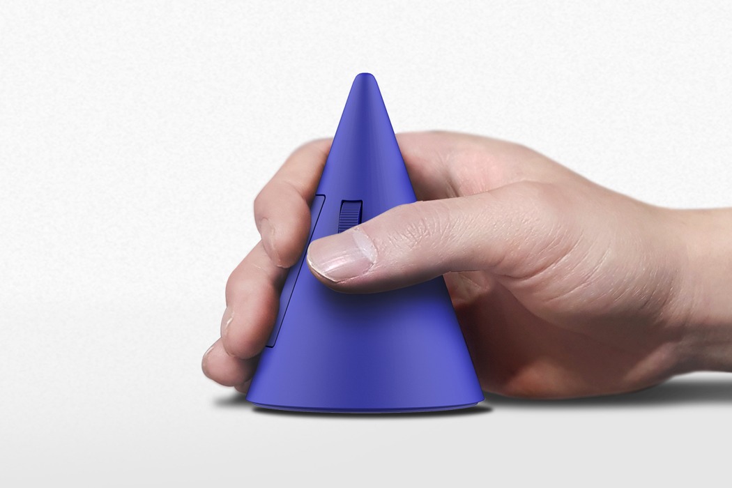 mouse，concise，Ergonomics，erect position，cone，