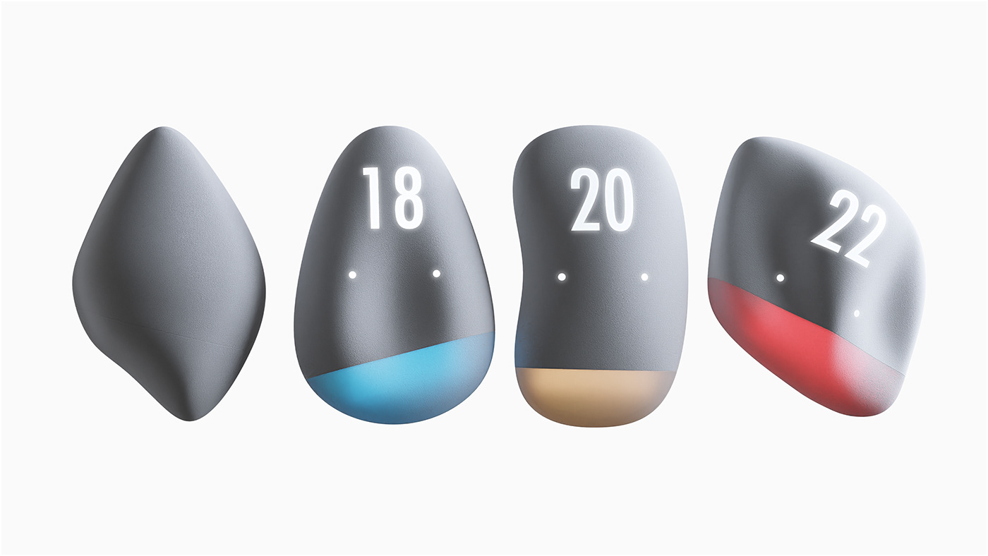 Thermostat，temperature，stone，