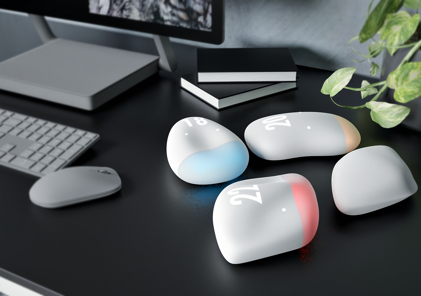 Thermostat，temperature，stone，