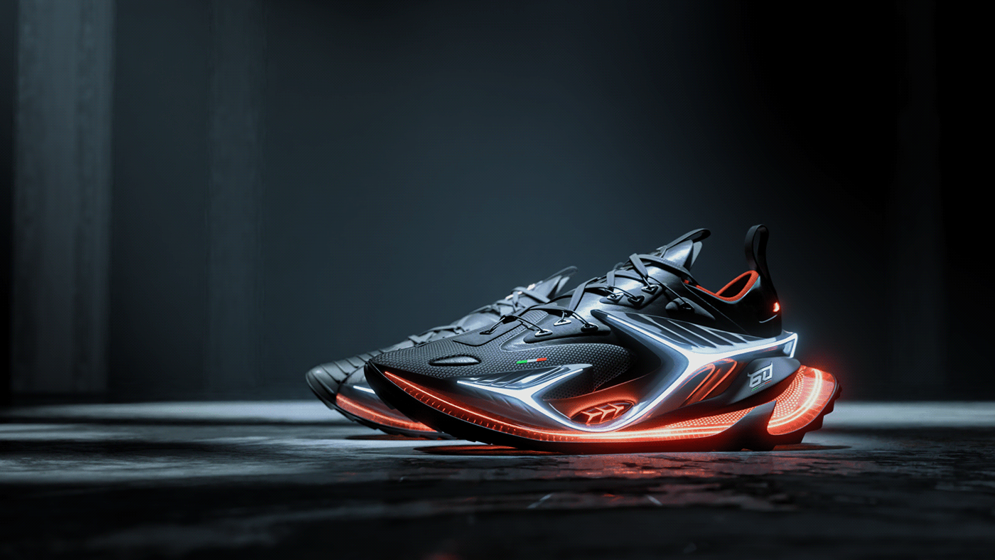 shoes，fashion，Sense of future，Lamborghini，