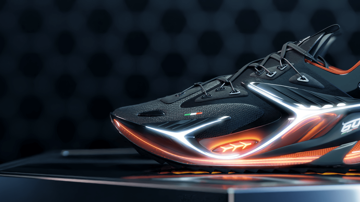 shoes，fashion，Sense of future，Lamborghini，