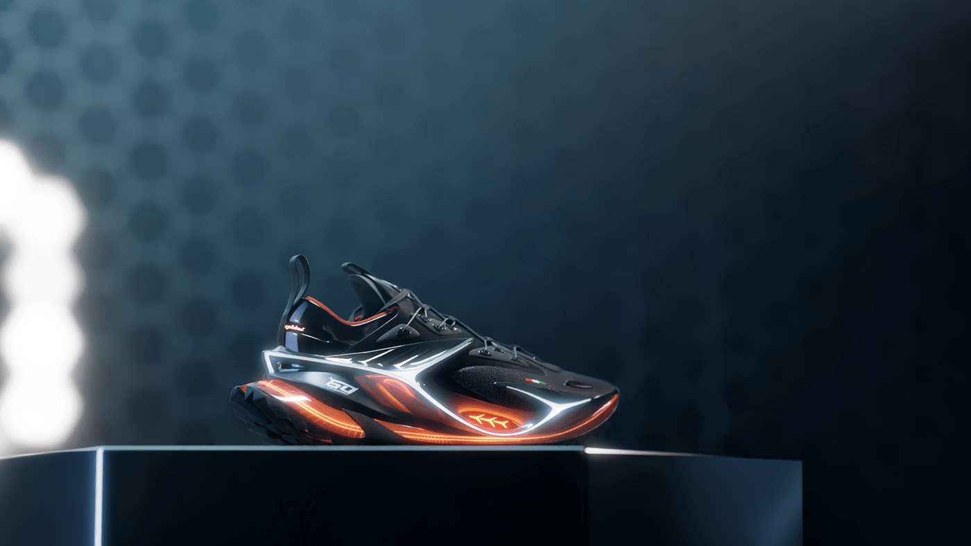 shoes，fashion，Sense of future，Lamborghini，