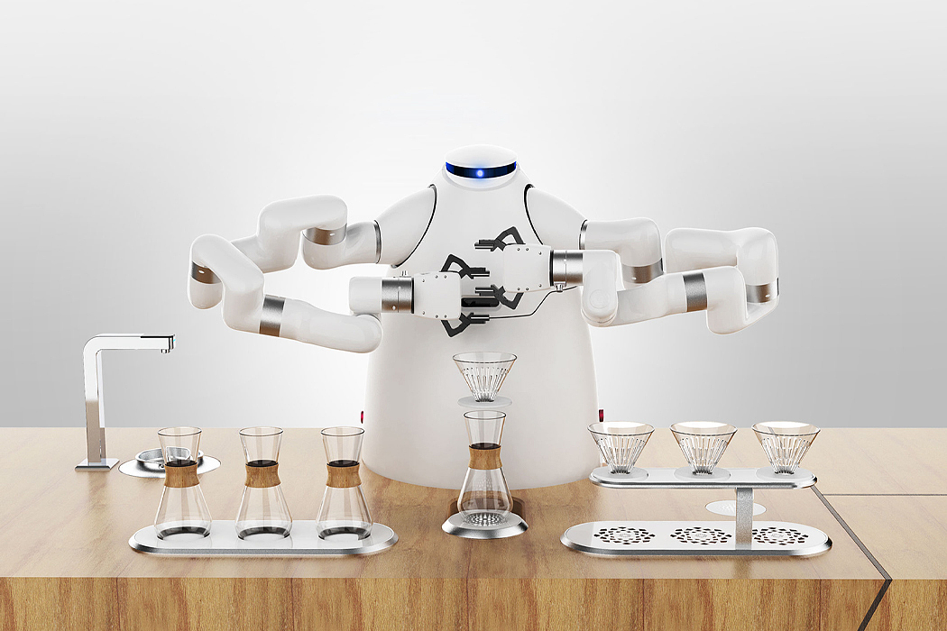 Coffee machine，robot，practical，convenient，
