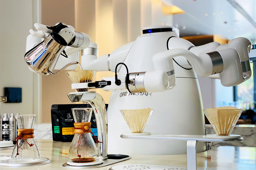 Coffee machine，robot，practical，convenient，