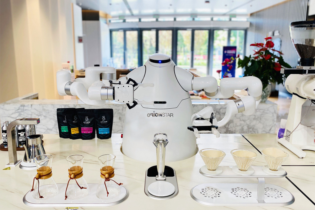 Coffee machine，robot，practical，convenient，