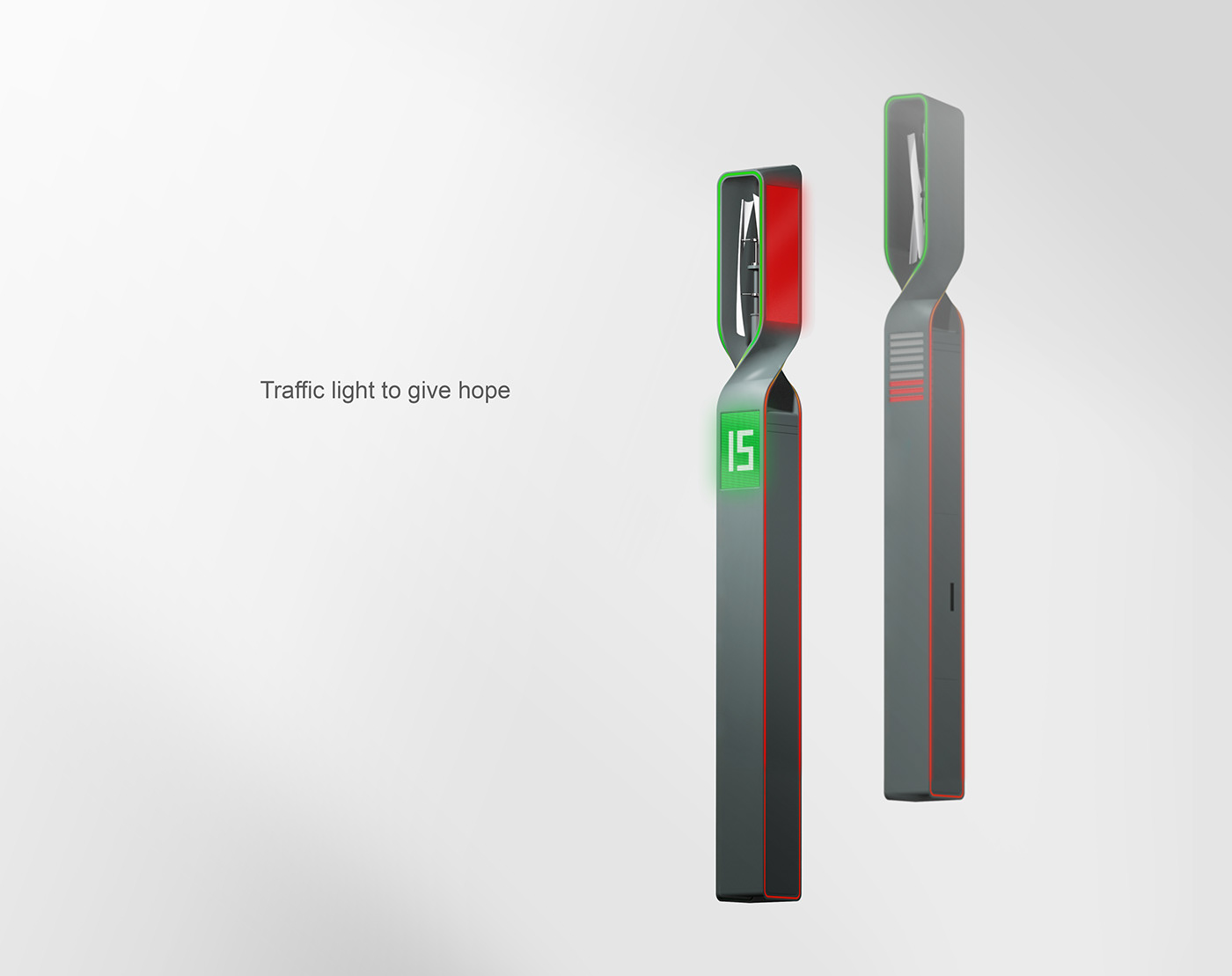 traffic lights，renewable energy，practical，