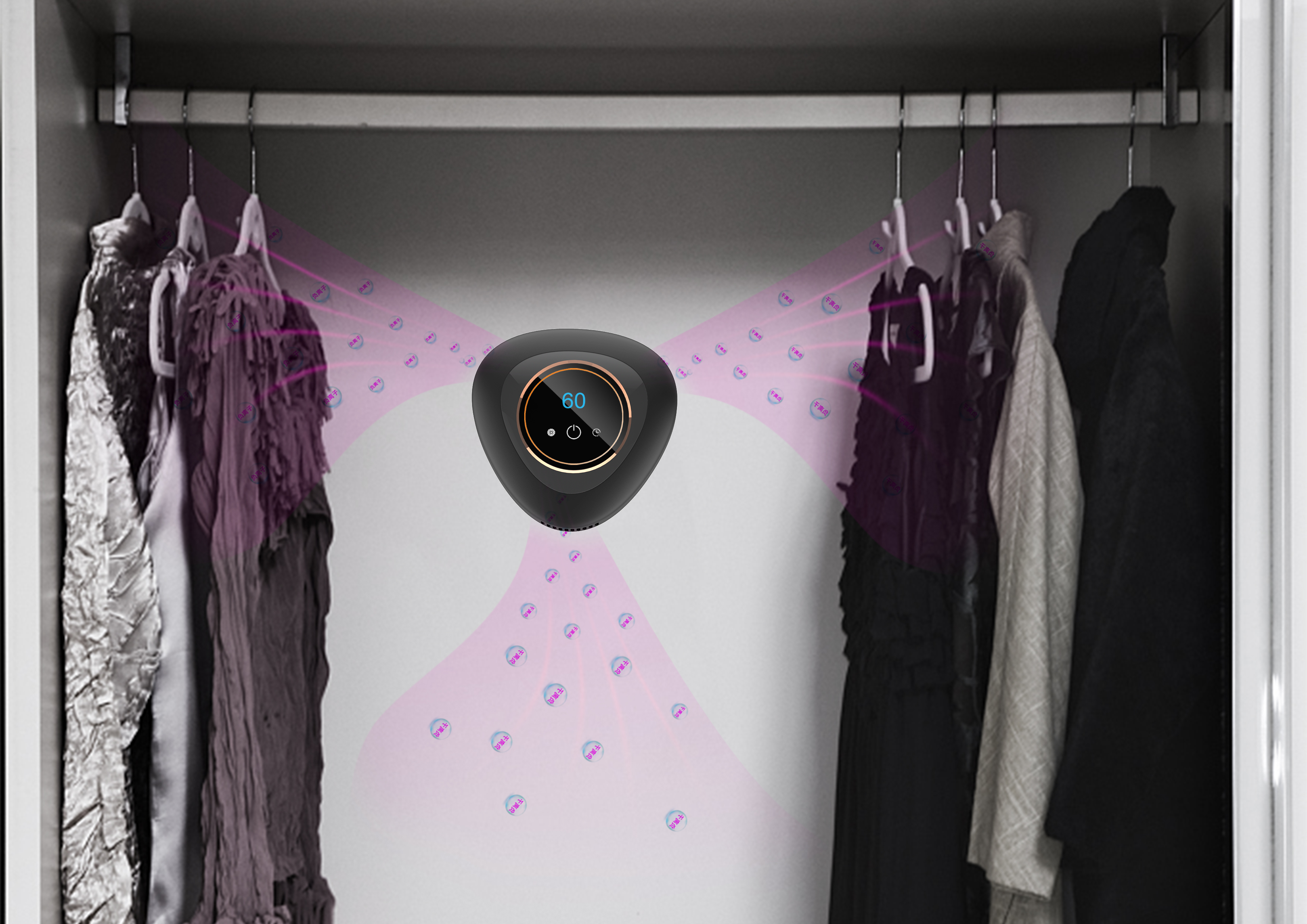 Post epidemic Era，Air purification，negative ion sterilization，portable，Indoor and outdoor universal，