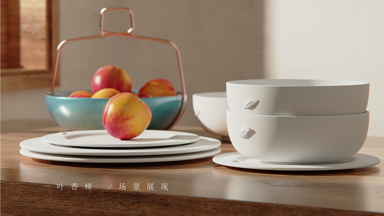 # Tableware，# plate，# Four-piece，# Kitchen Supplies，