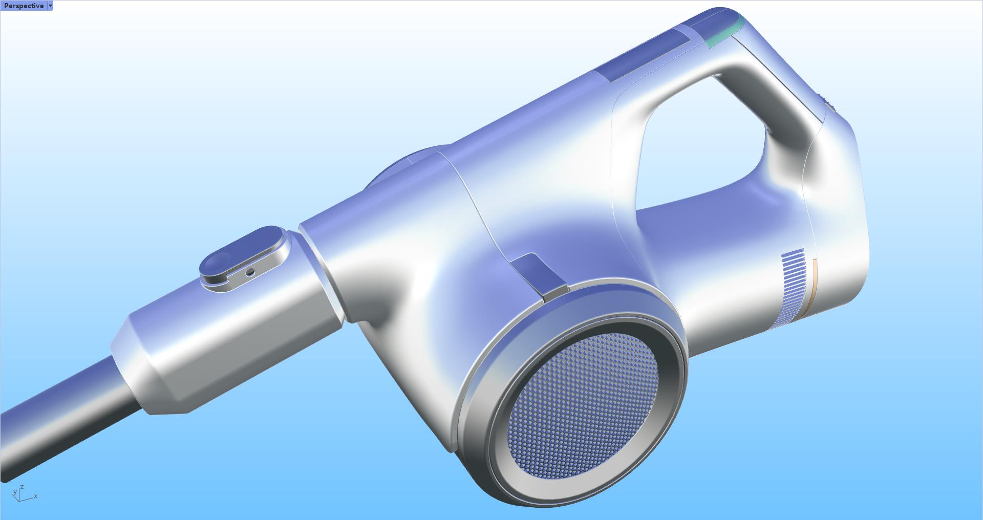 Rhinoceros modeling，Rhino modeling，Rhinoceros tutorial，Rhino tutorial，Tutorial sharing，industrial design，product design，Vacuum cleaner，