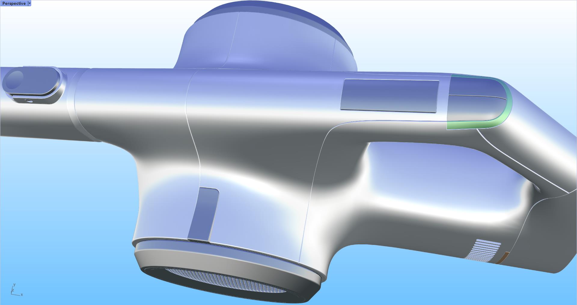 Rhinoceros modeling，Rhino modeling，Rhinoceros tutorial，Rhino tutorial，Tutorial sharing，industrial design，product design，Vacuum cleaner，