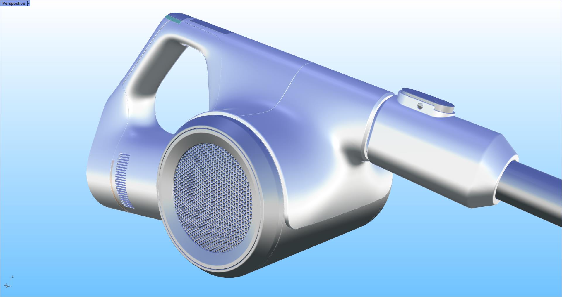 Rhinoceros modeling，Rhino modeling，Rhinoceros tutorial，Rhino tutorial，Tutorial sharing，industrial design，product design，Vacuum cleaner，