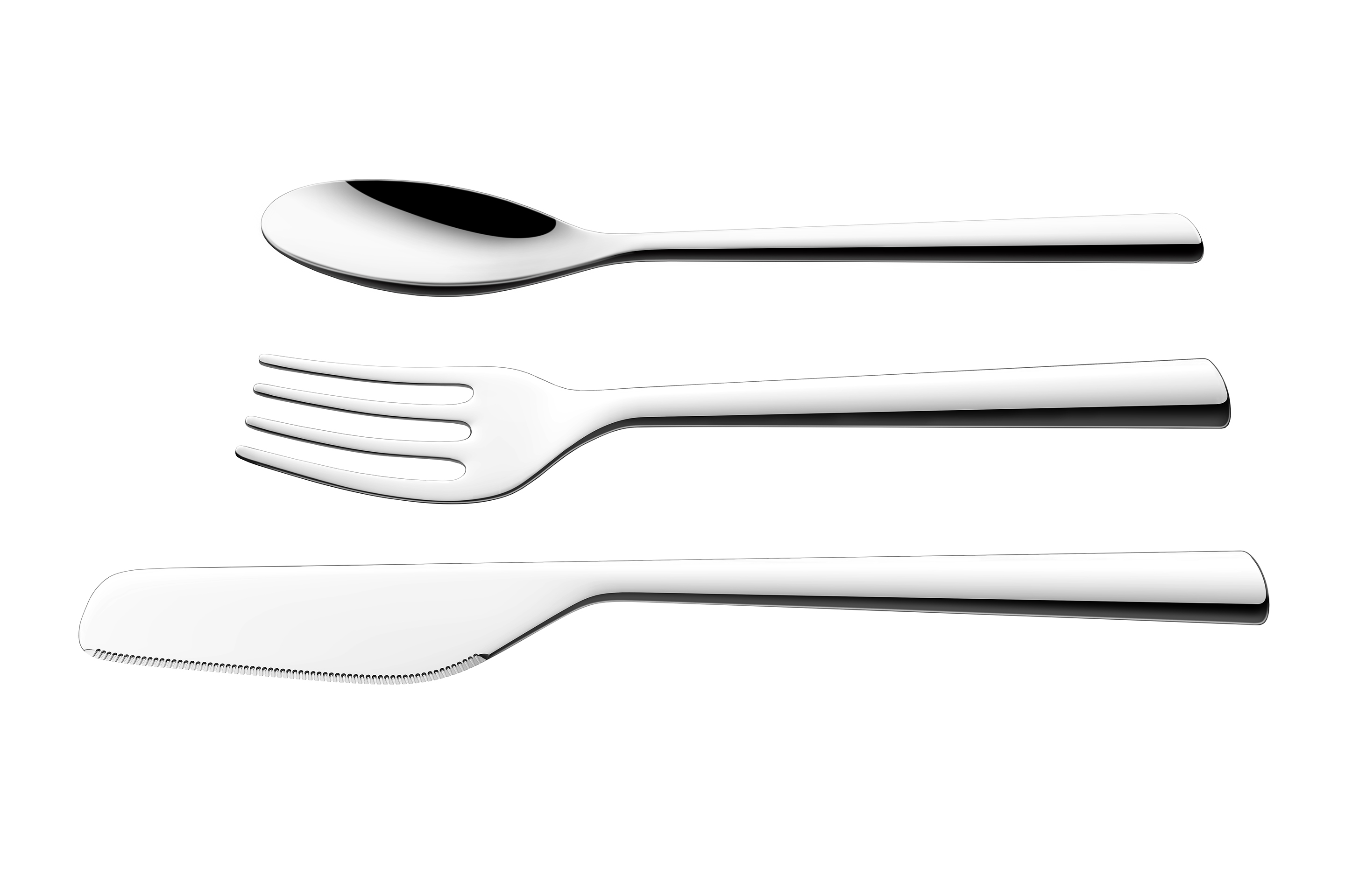 tableware，knife and fork，outline，food，