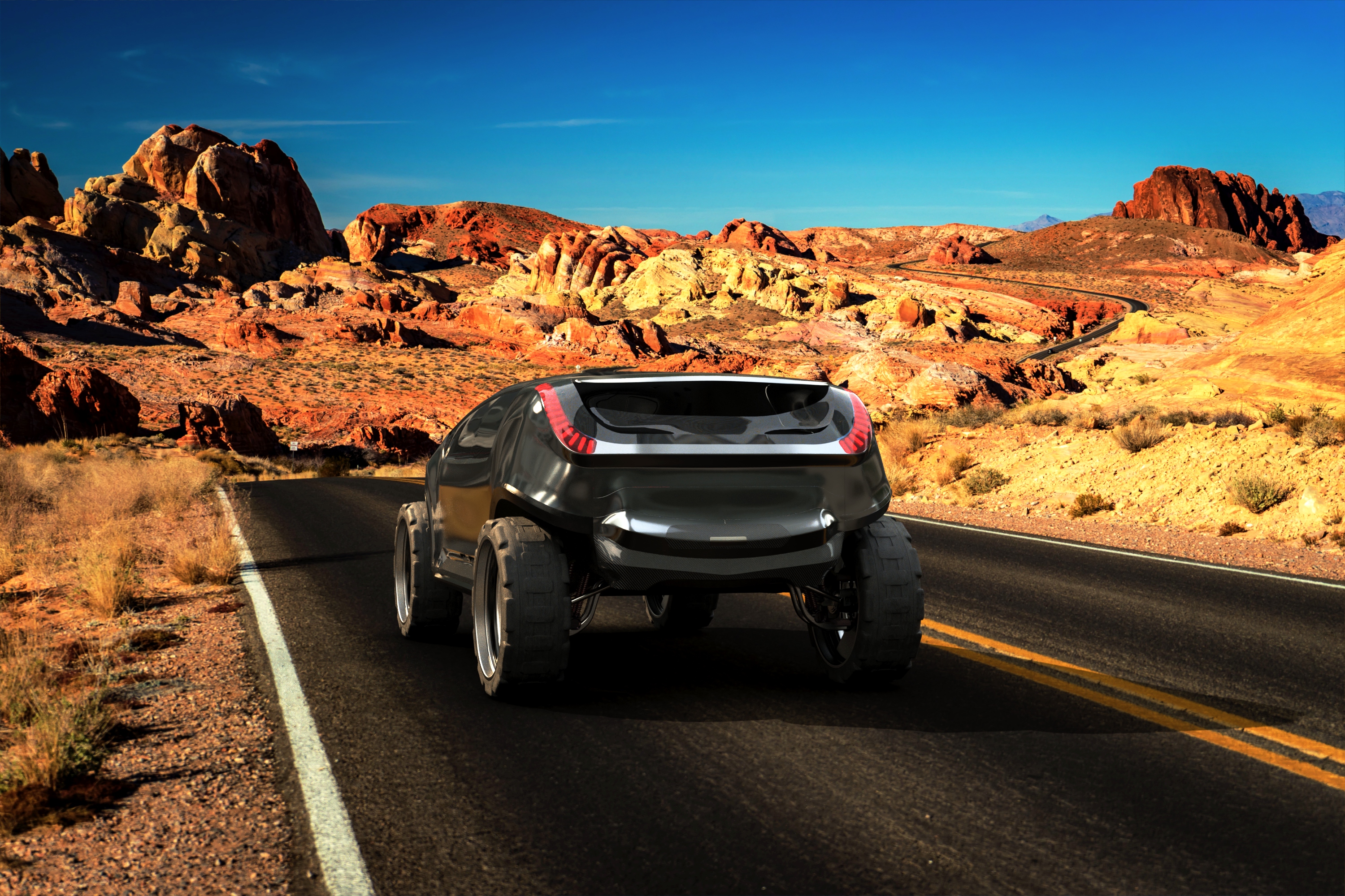 vehicle，Concept Car，Graduation project，vehicle，hub，