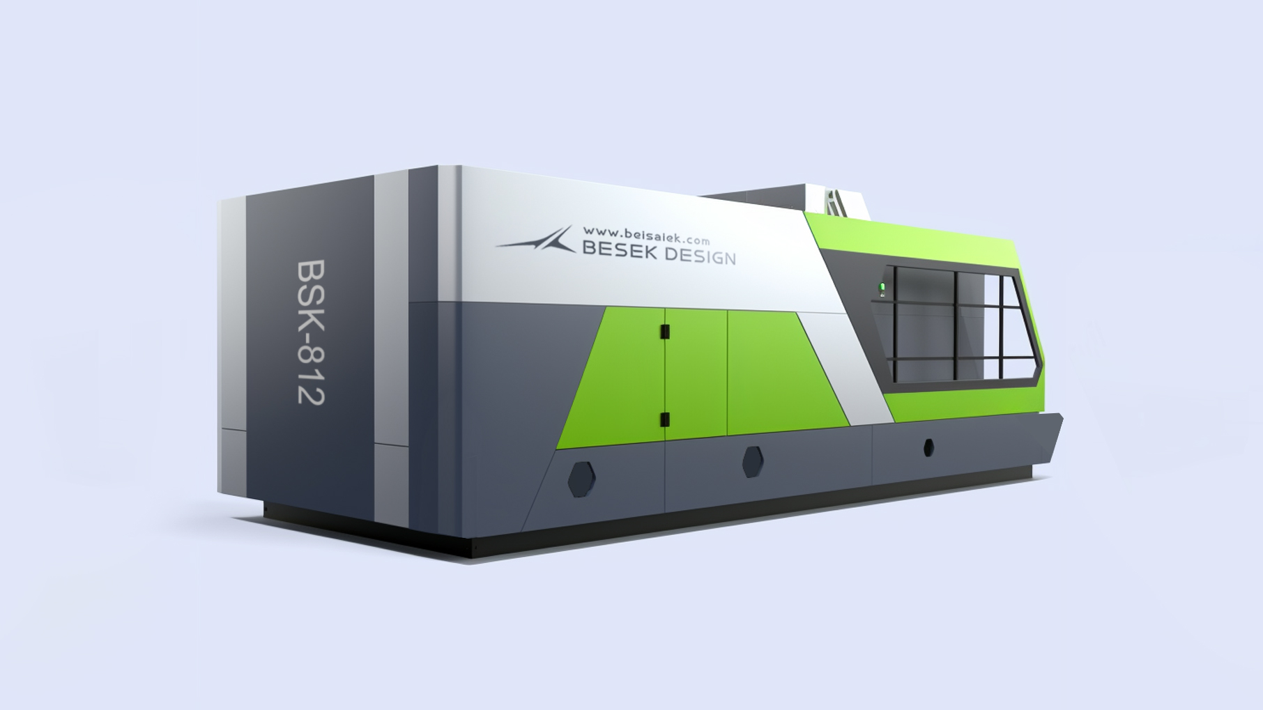 Environmental protection equipment，Equipment sheet metal，Appearance design，Besek design，equipment design ，