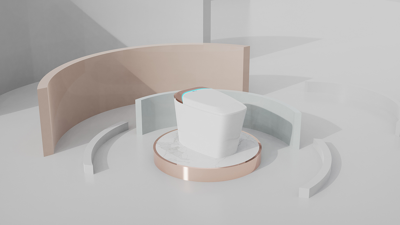 Intelligent toilet，