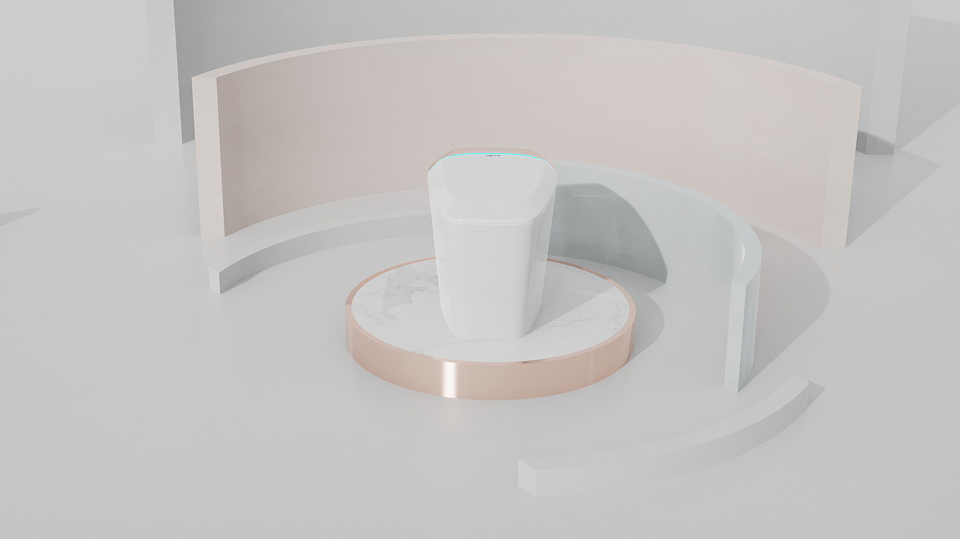 Intelligent toilet，