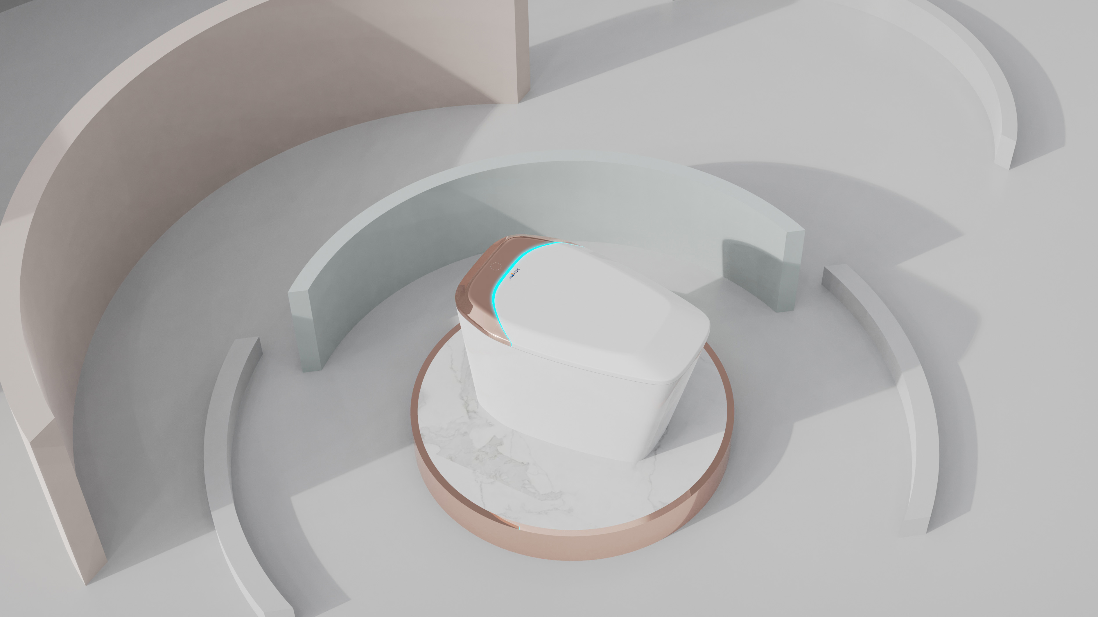 Intelligent toilet，