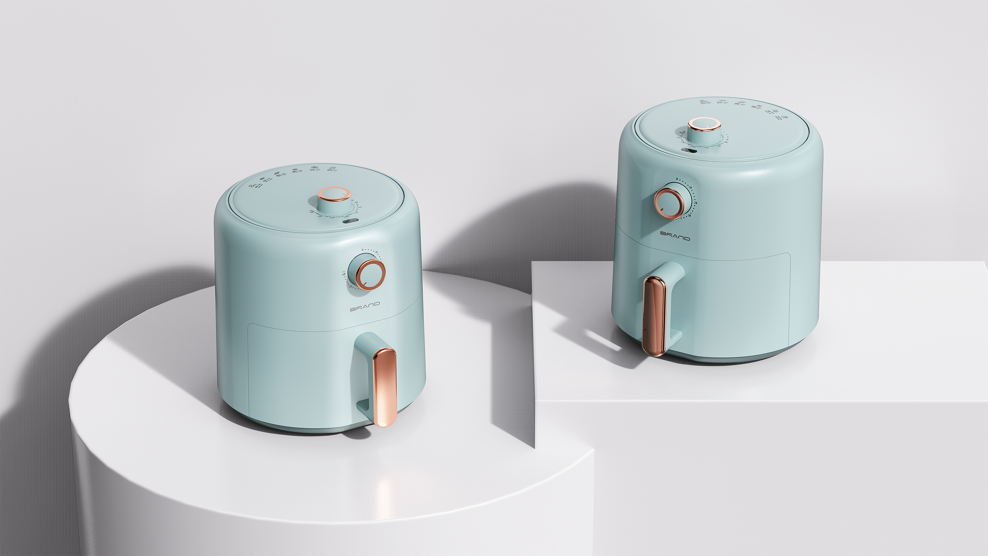 Air explosion，Air fryer，Kitchen appliances，Lazy people must，