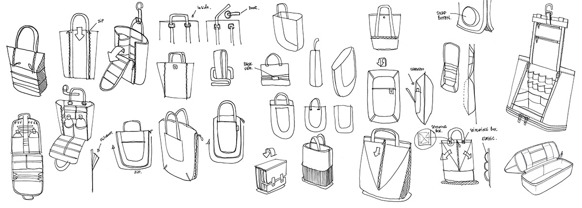 Cosmetic Bag，outdoors，Travel，Splicing，convenient，
