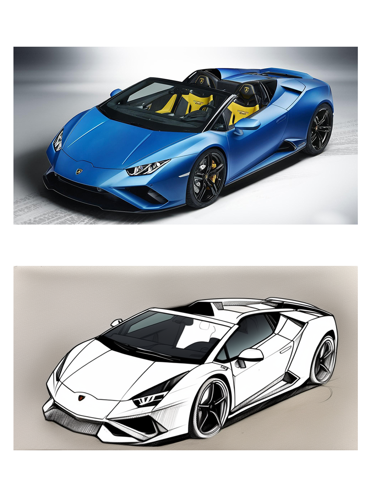 Design hand drawn，