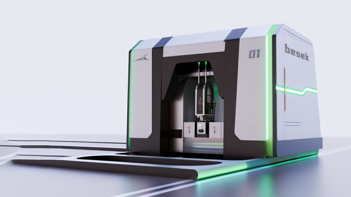 Besek design，equipment design ，Sense of science and technology，Appearance design，Car washing equipment，