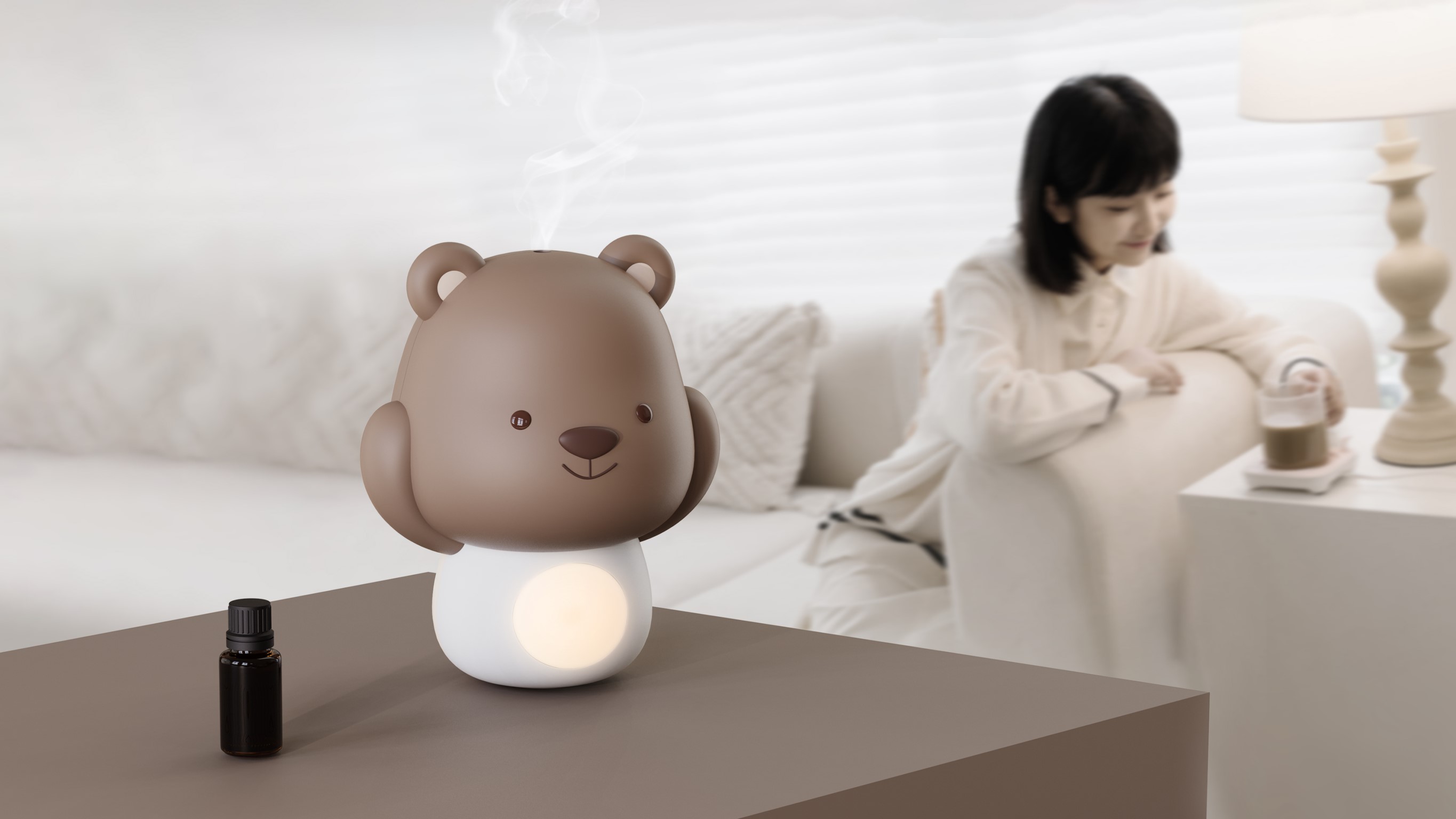 industrial design，small home appliances，Maternal and infant products，Aromatherapy machine，lovely，cute pet，