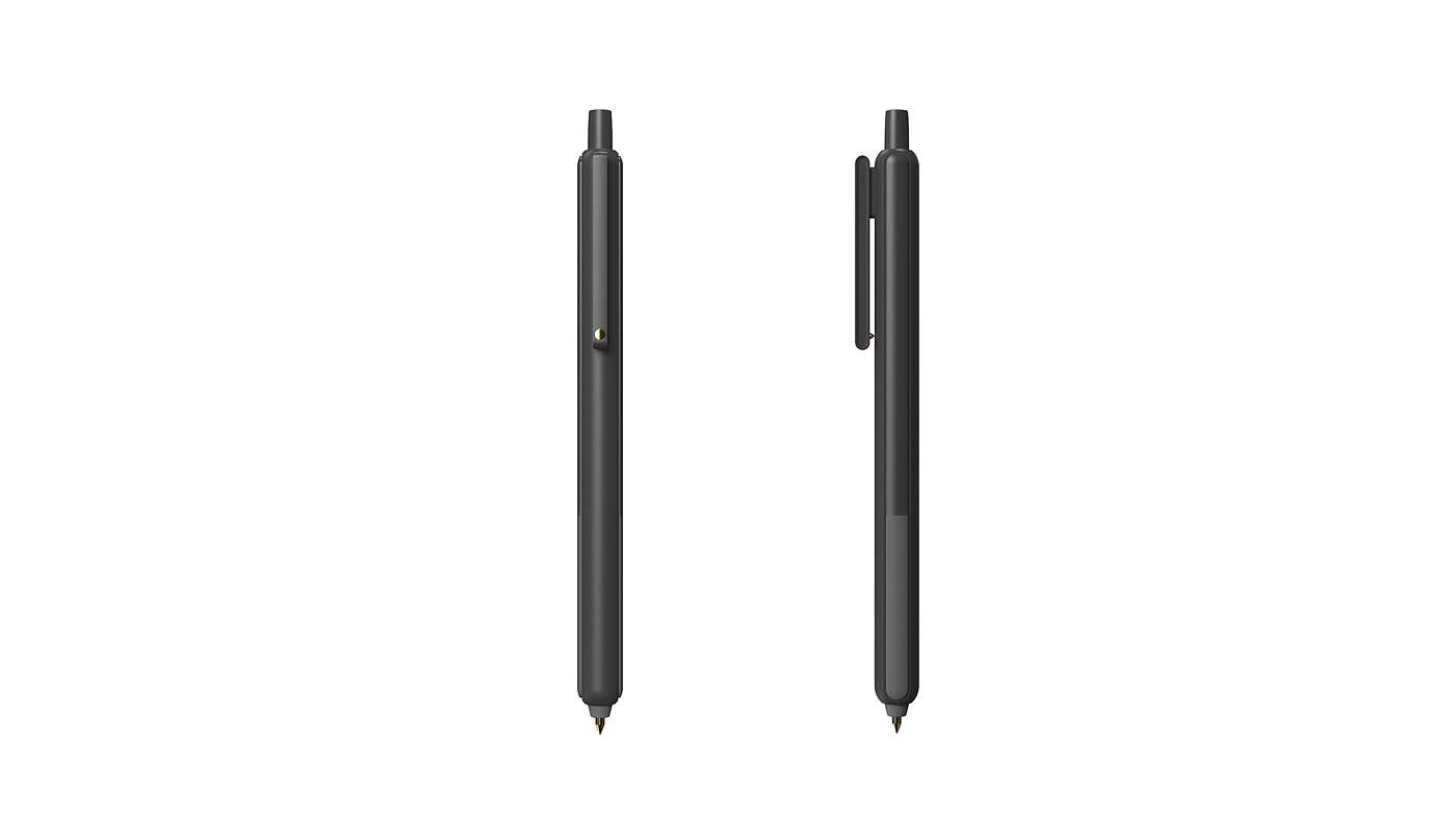 product design，industrial design，Appearance design，Stationery，Stationery design，Roller ball pen，studio，Neutral pen design，