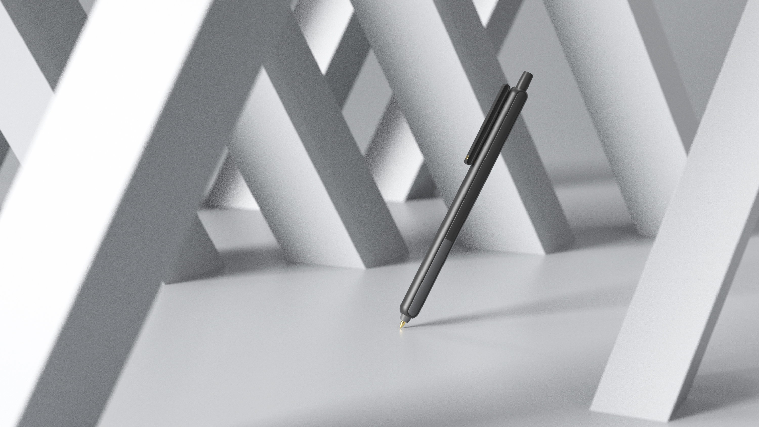 product design，industrial design，Appearance design，Stationery，Stationery design，Roller ball pen，studio，Neutral pen design，