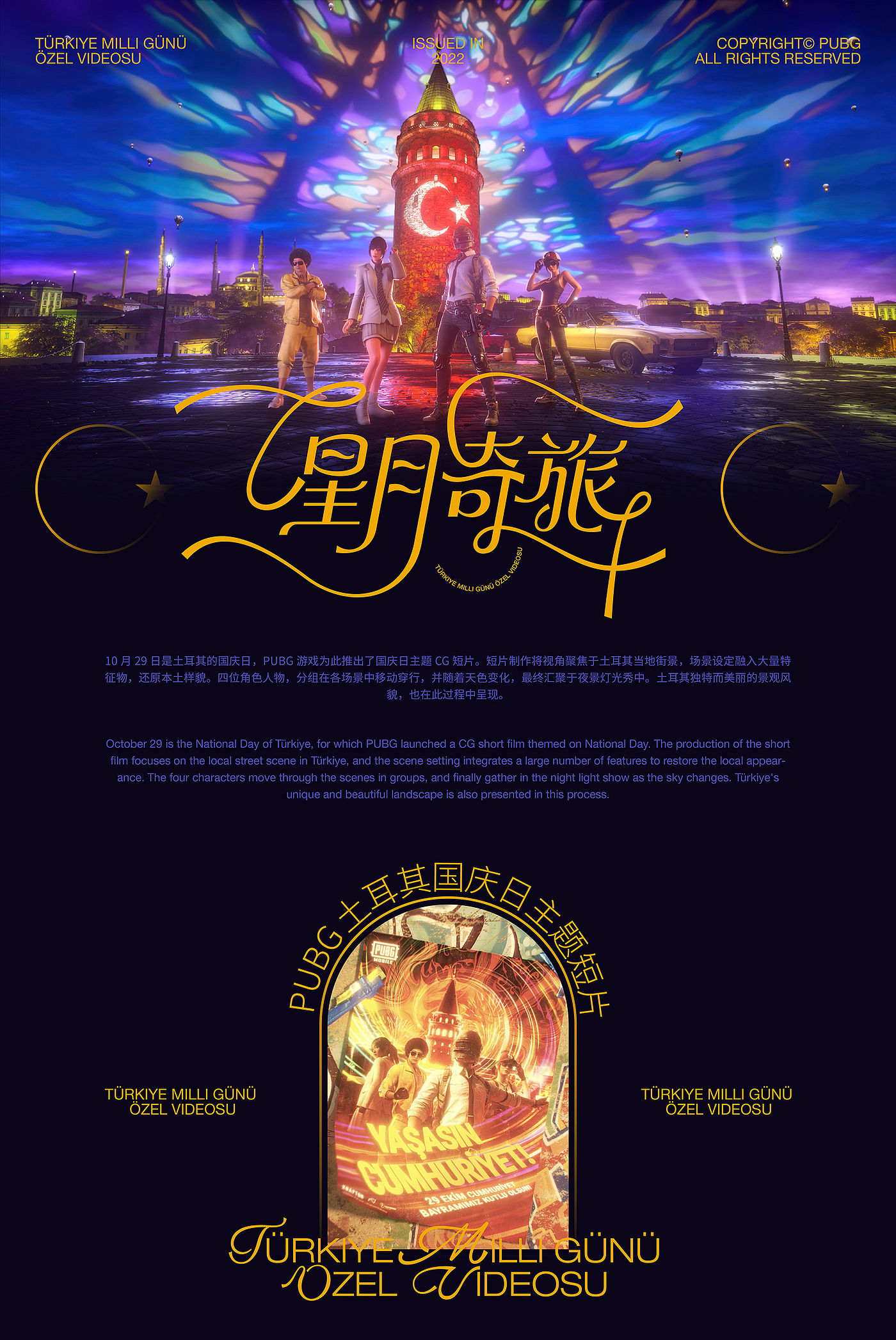 dynamic design ，game，trailer，Three-dimensional short film，cg，Character animation，Eat chicken，