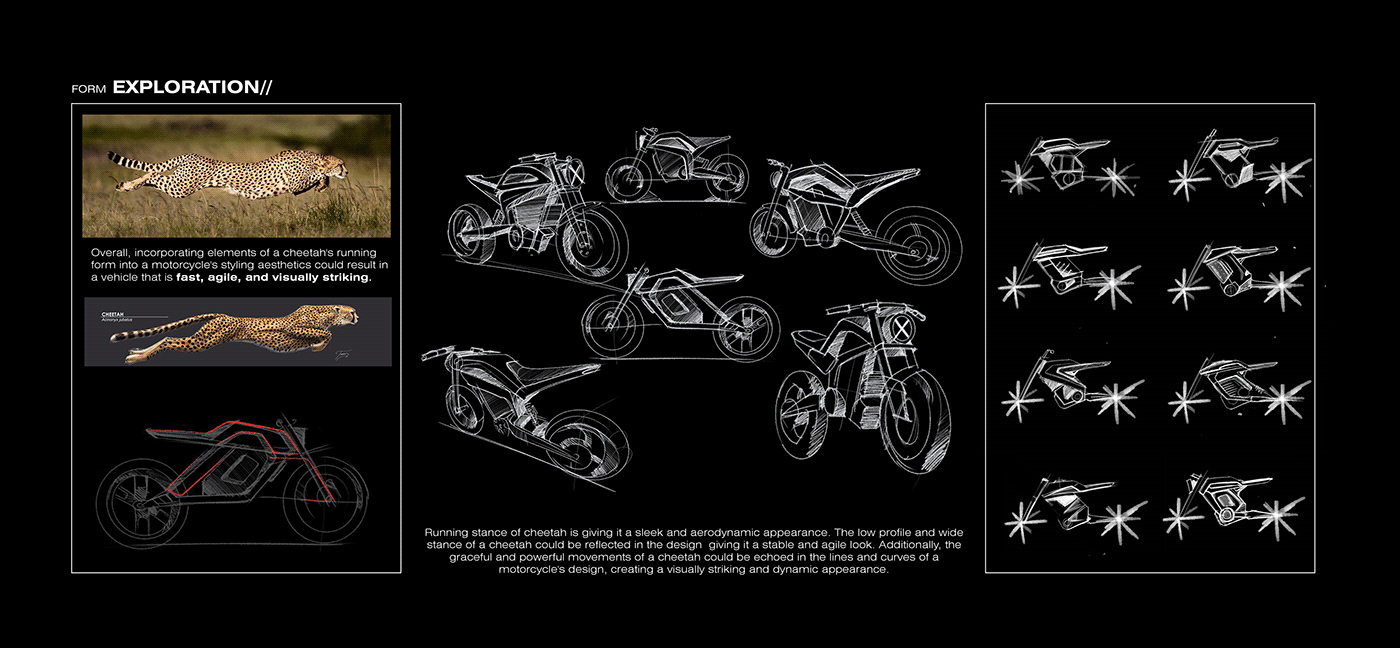 Electric motorcycle，vehicle，RAGNAR，conceptual design，