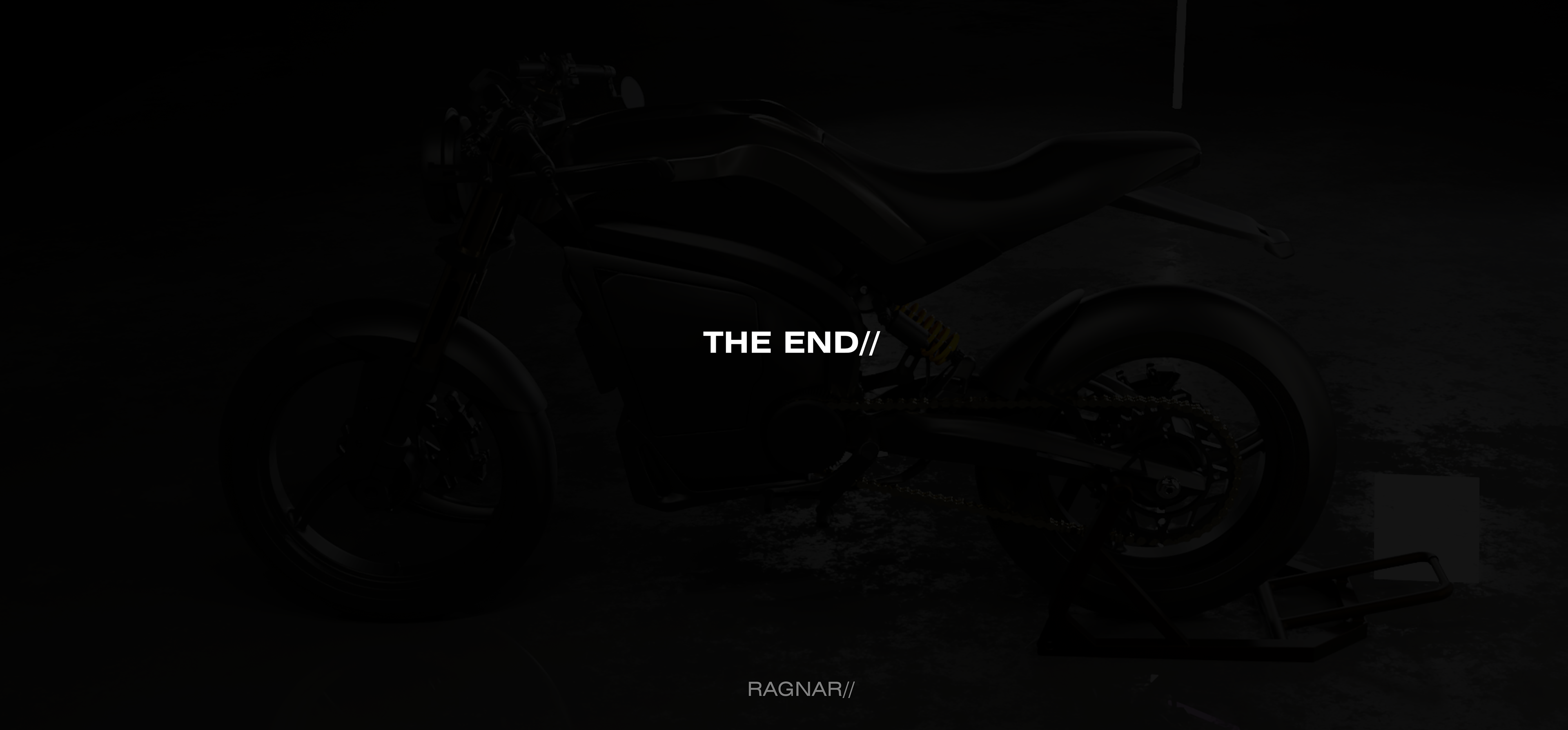 Electric motorcycle，vehicle，RAGNAR，conceptual design，
