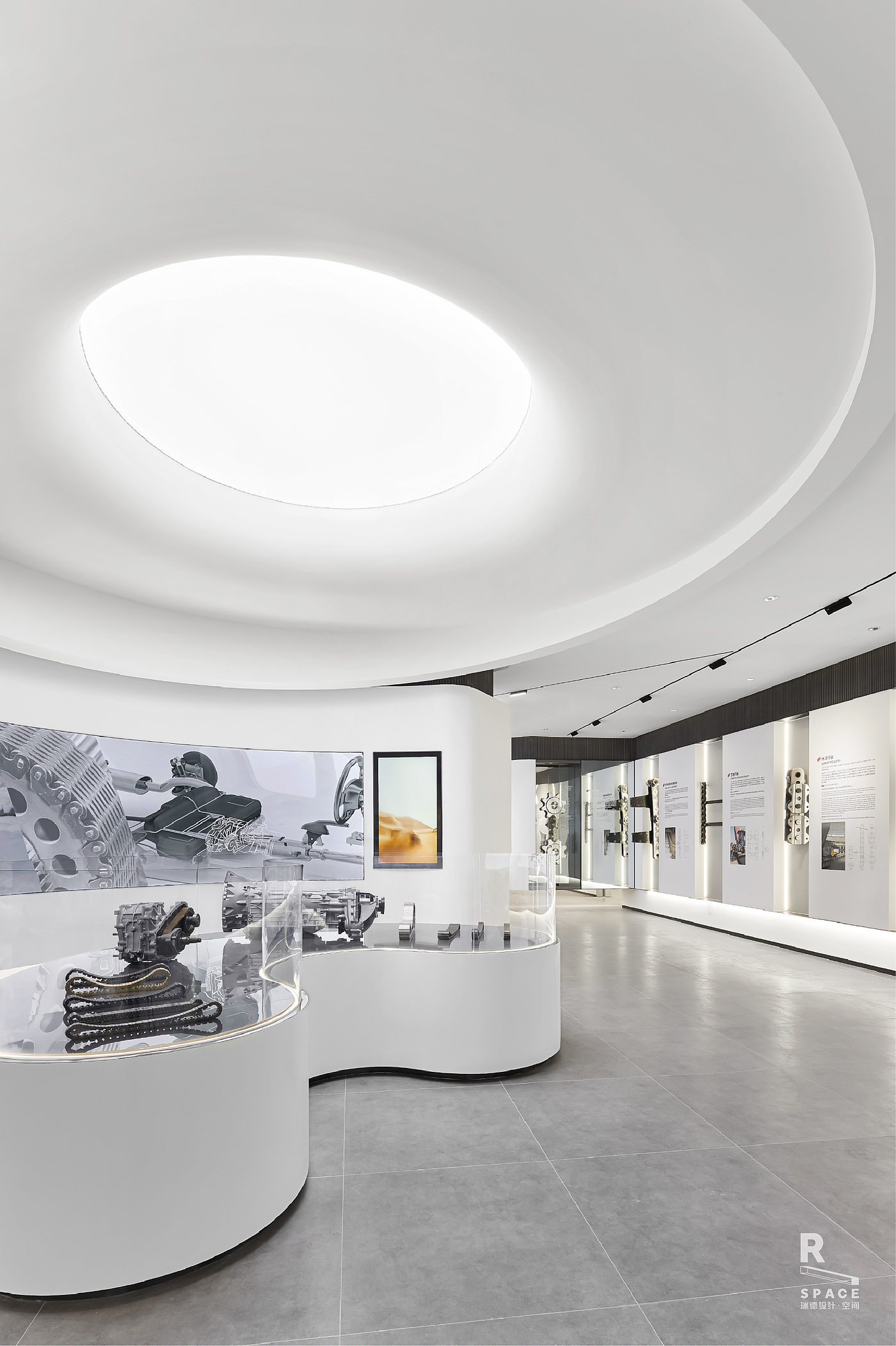 Red design · space，Red design，space design ，Exhibition hall design，Hengjiu Group，Design of permanent exhibition hall，industrial design，Everlasting Exhibition Hall，