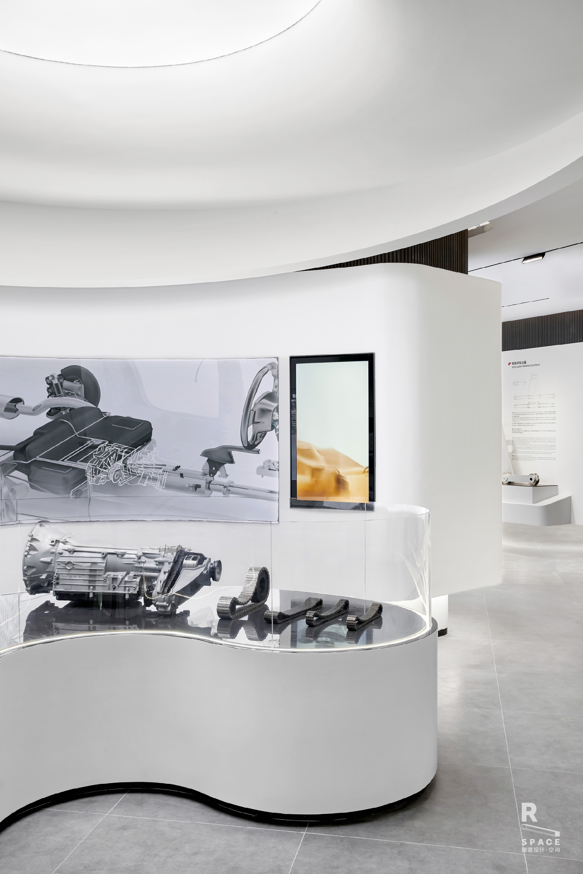 Red design · space，Red design，space design ，Exhibition hall design，Hengjiu Group，Design of permanent exhibition hall，industrial design，Everlasting Exhibition Hall，