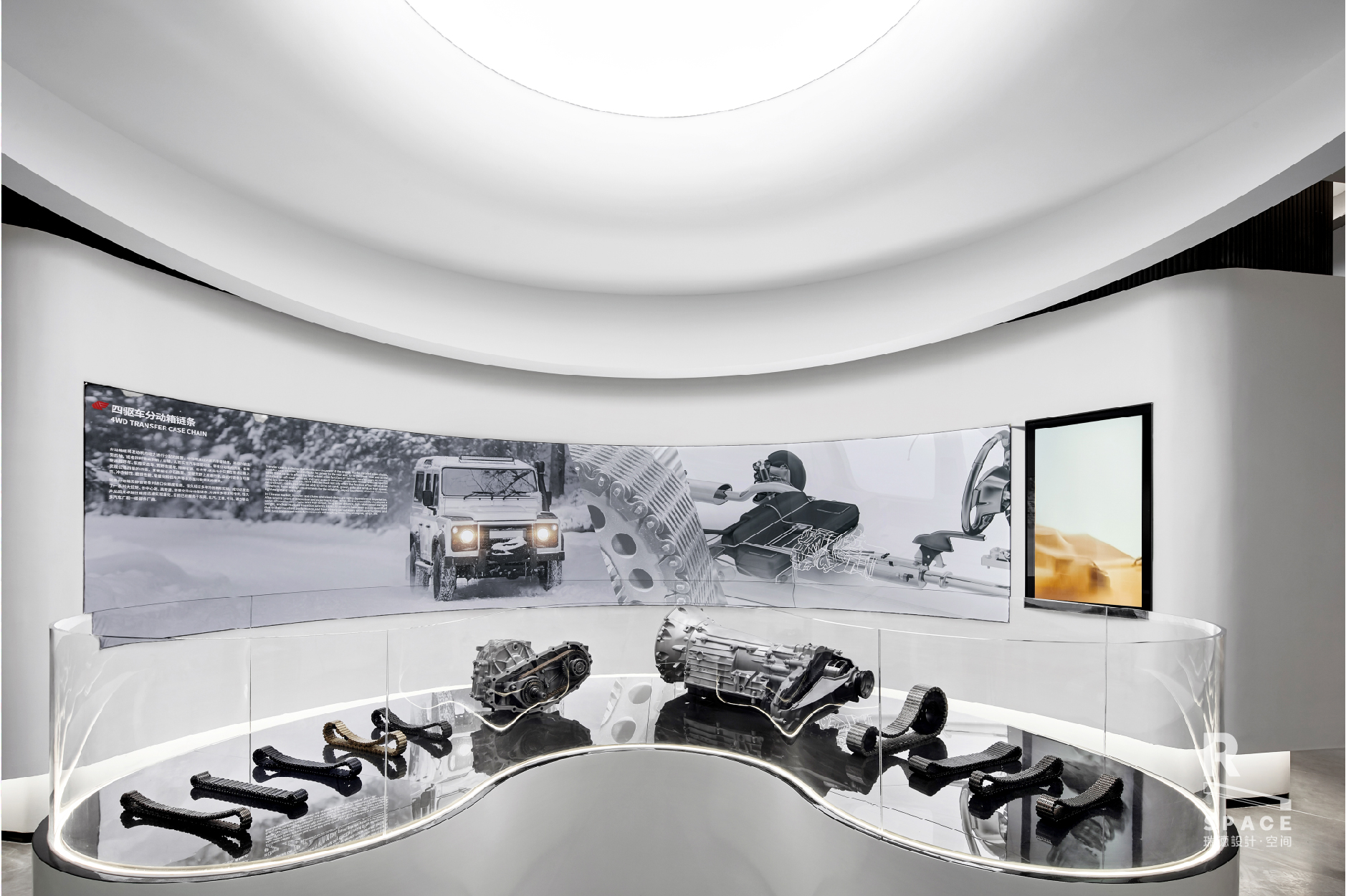 Red design · space，Red design，space design ，Exhibition hall design，Hengjiu Group，Design of permanent exhibition hall，industrial design，Everlasting Exhibition Hall，