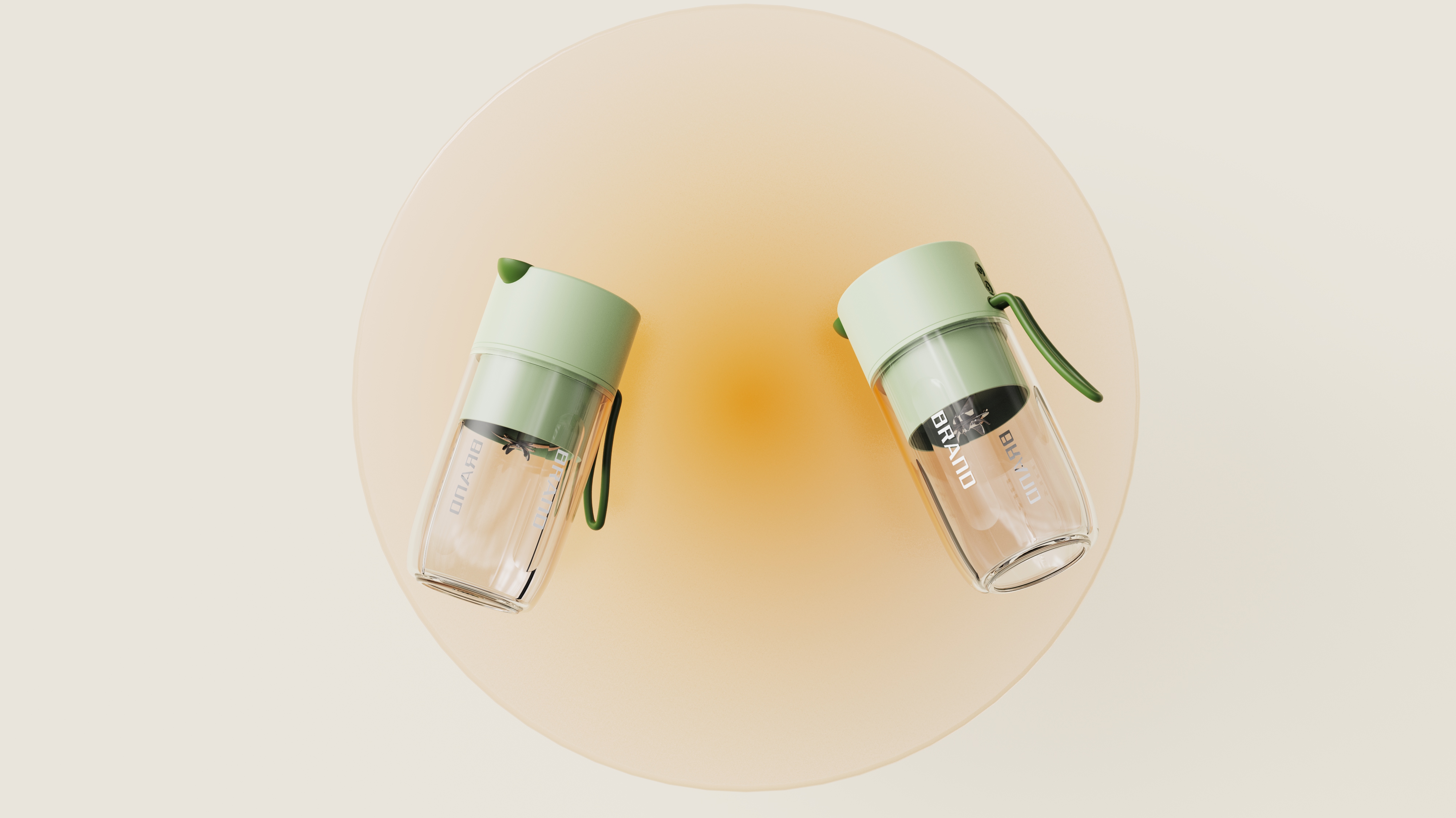 Juicer，glass，industrial design，Juice cup，