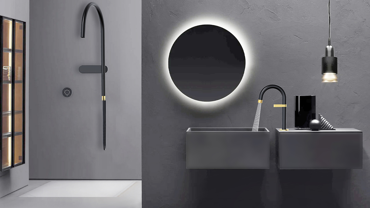 product design，bathroom，