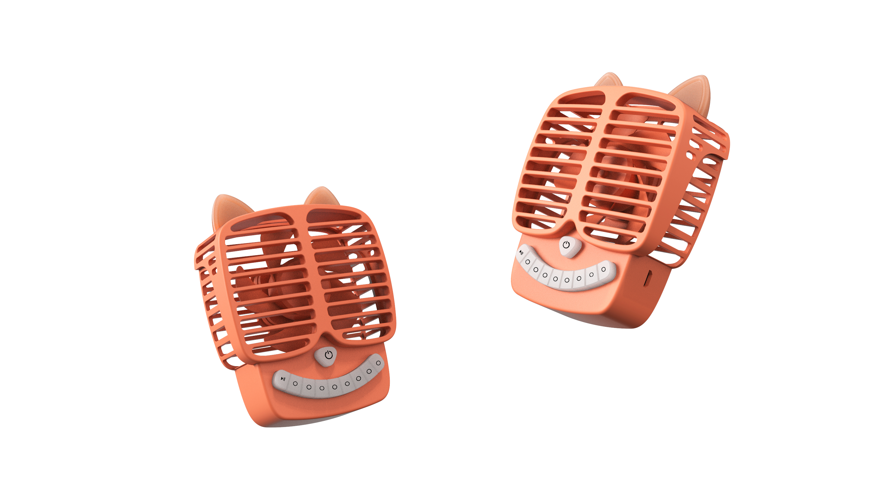 product design，industrial design，Appearance design，Small fan，Toys，Fan，Desktop fan，game，