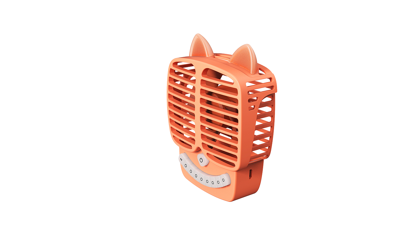 product design，industrial design，Appearance design，Small fan，Toys，Fan，Desktop fan，game，