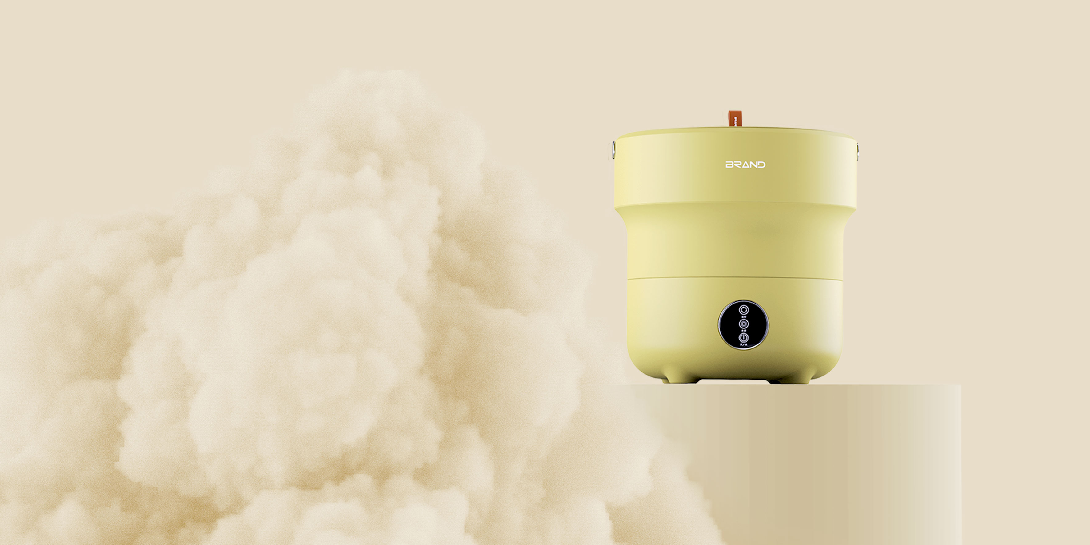 Folding washing machine，