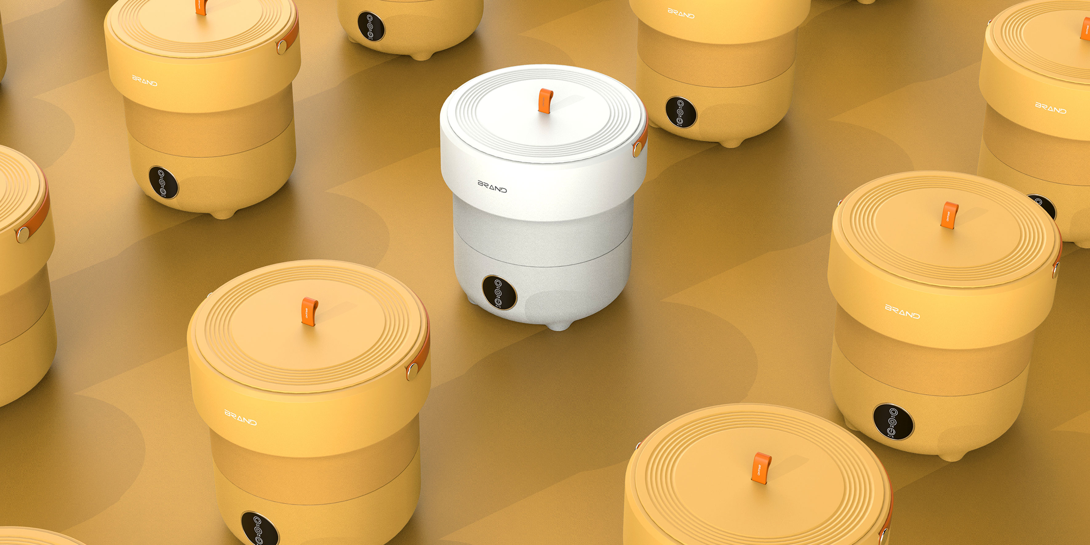 Folding washing machine，