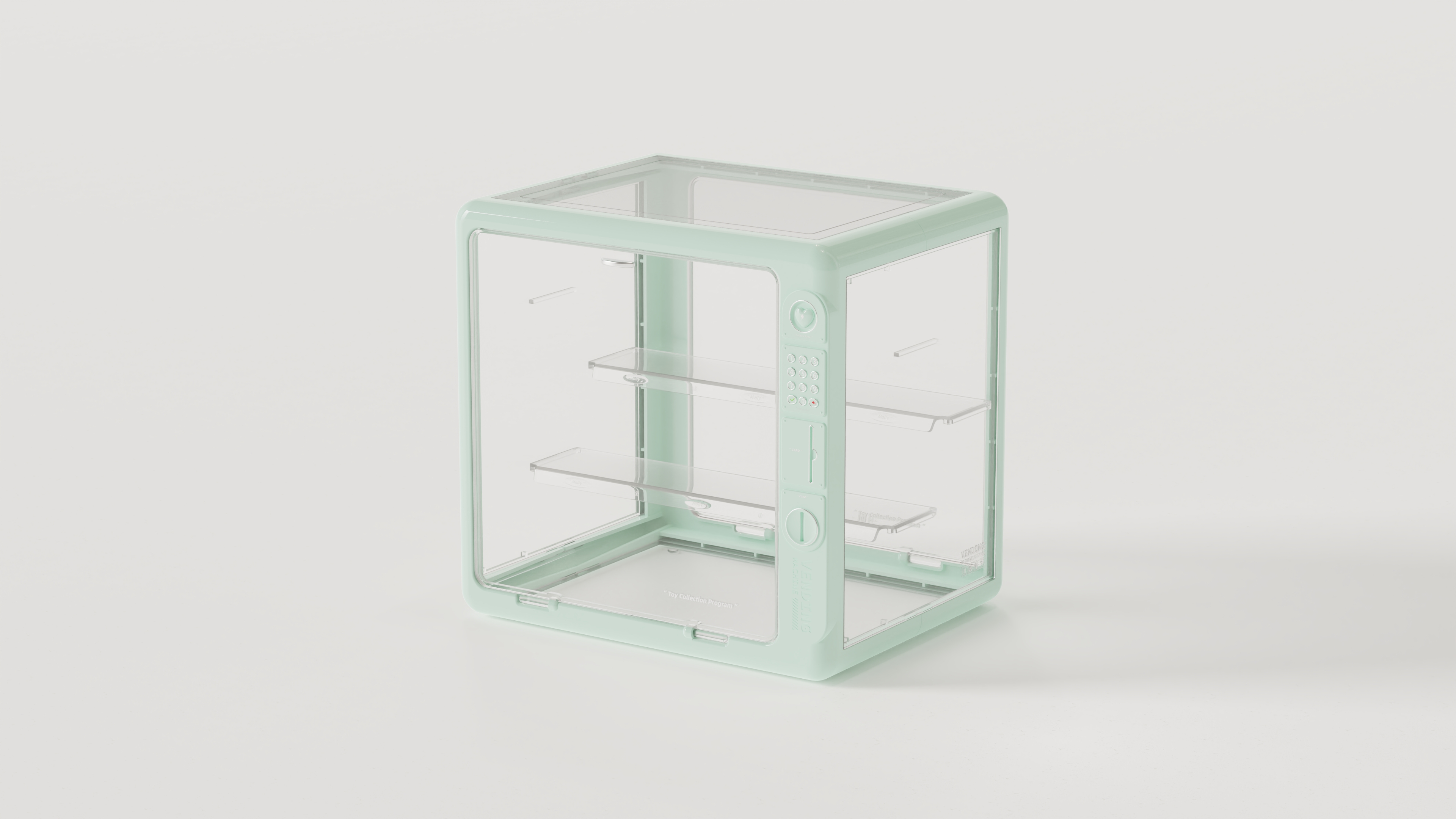 Blind box，storage box，Blind box storage，Retro，vending machine，