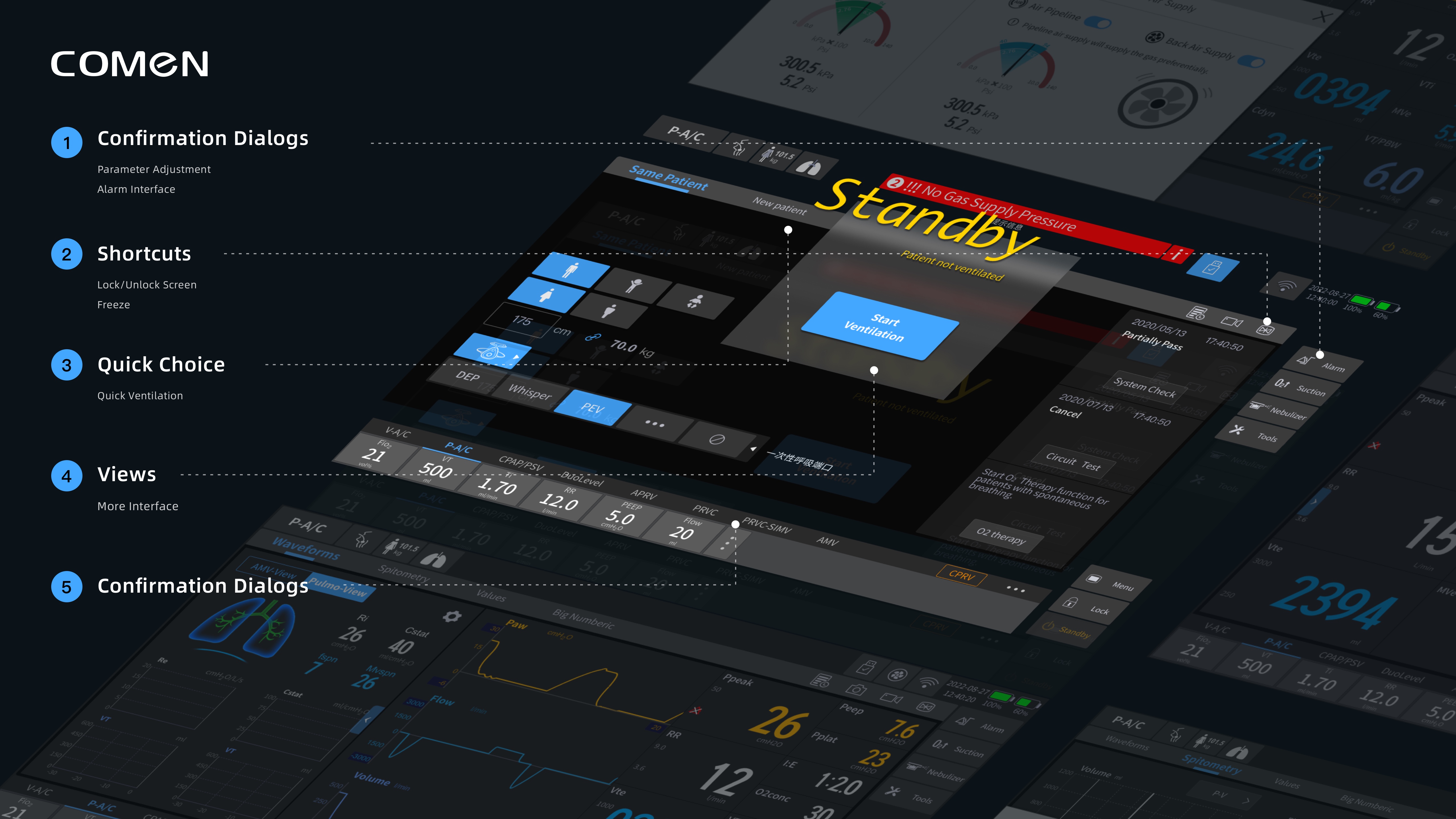User interface (UI)，Product interface，