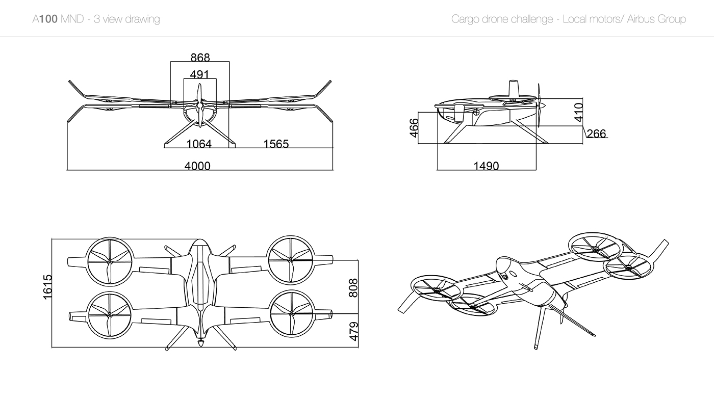 Project，Arthur Murcia，A100 MND，UAV，