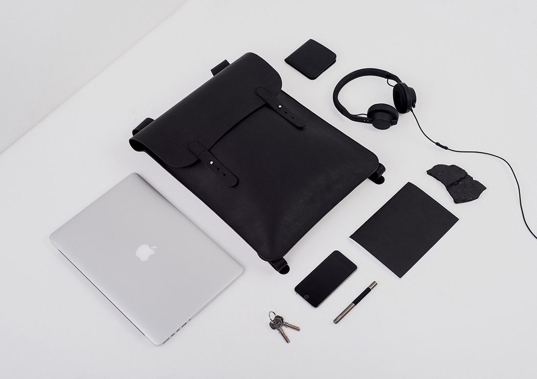 cowhide，Head layer，Backpack，Frivolous，Receive，knapsack，