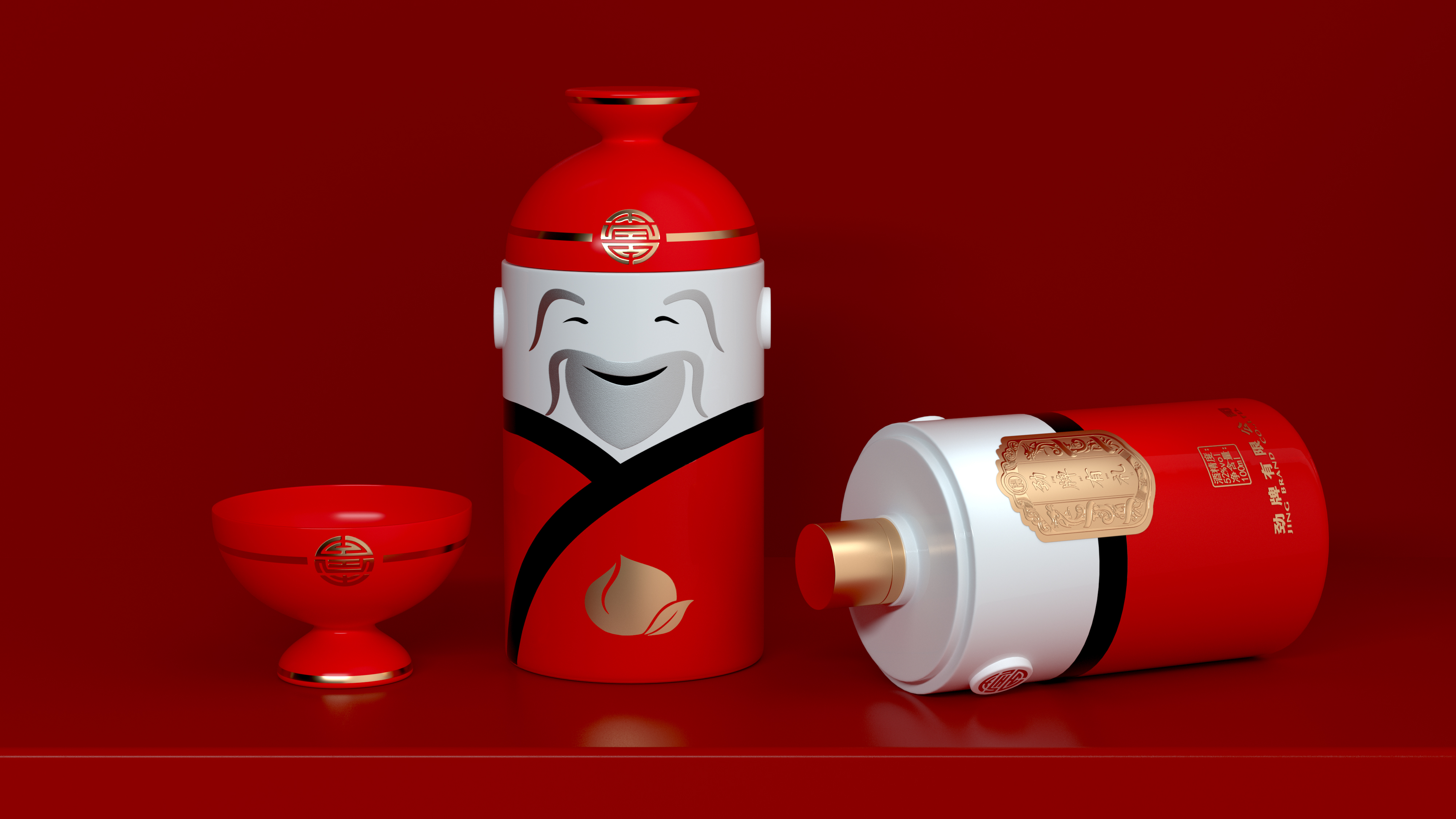 packing design，drink，