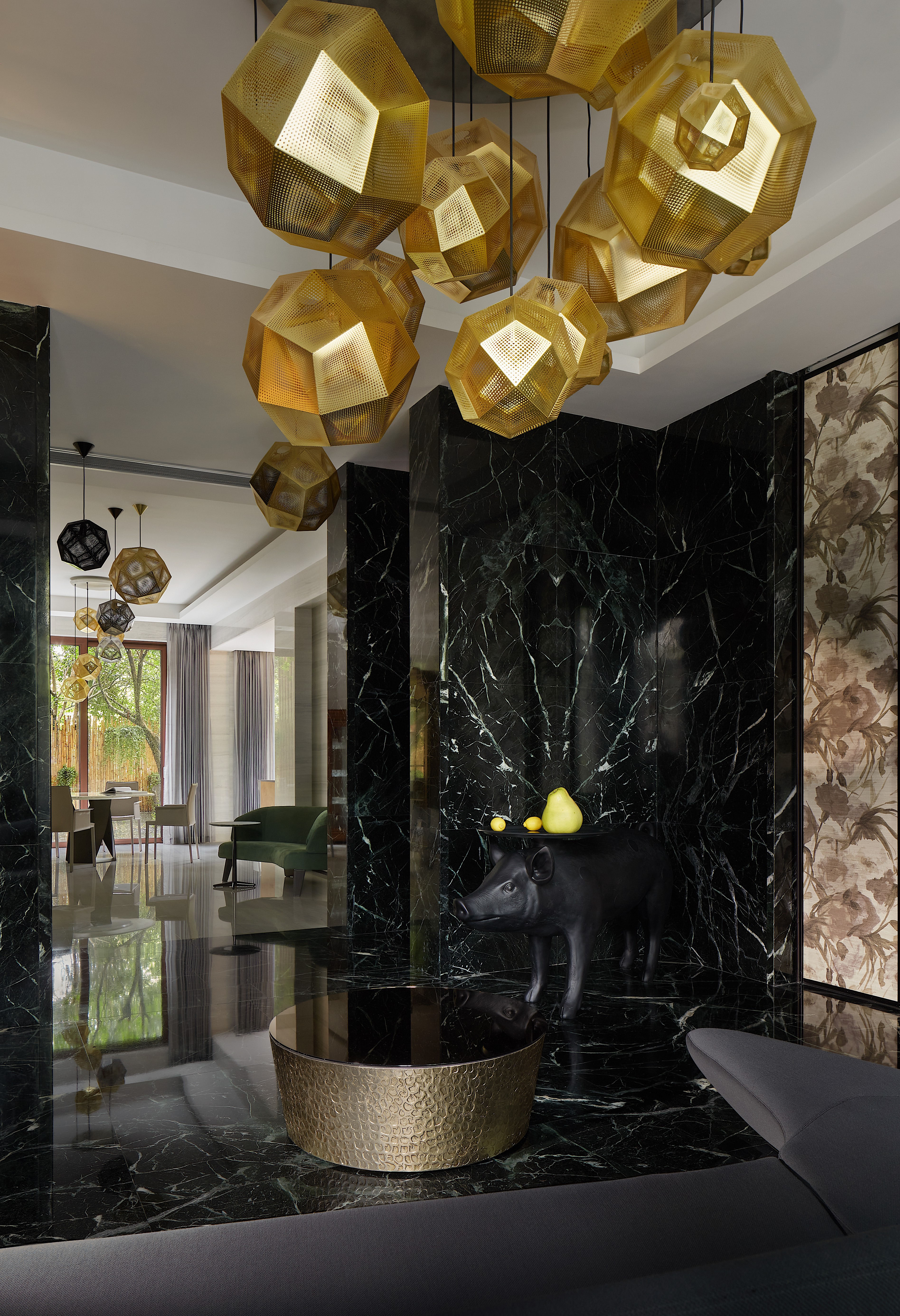 Interior design，residence，