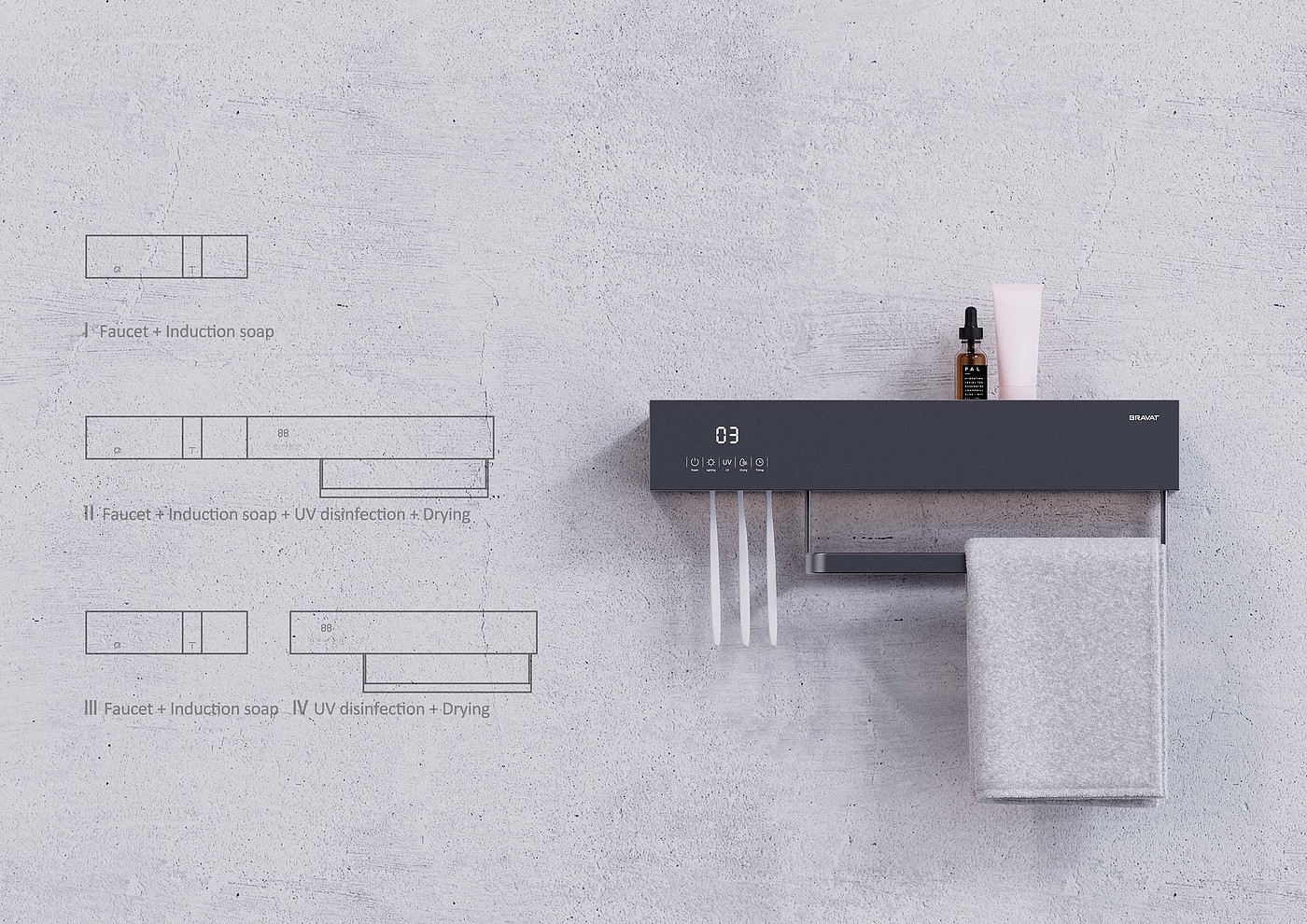 product design，bathroom，