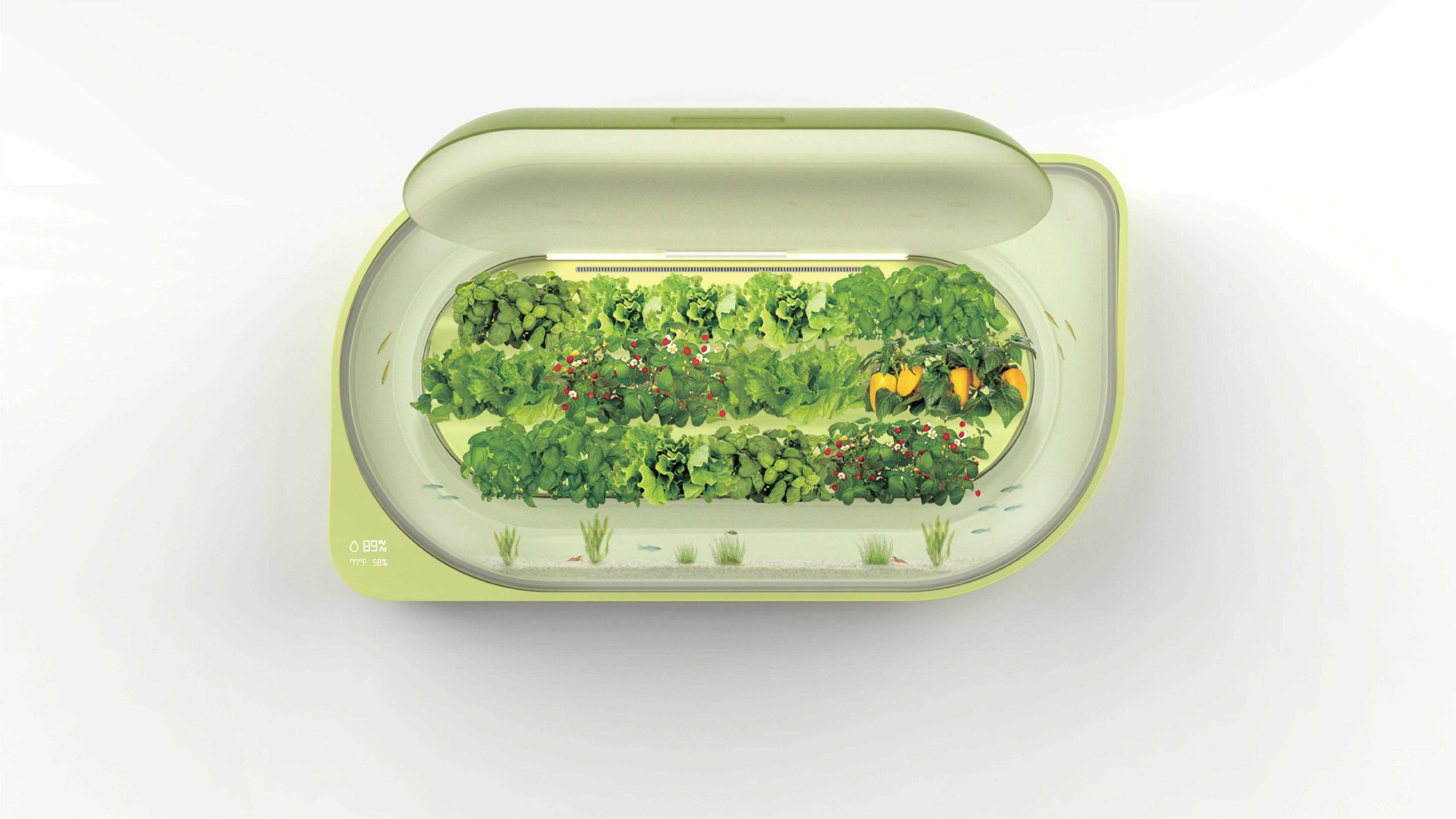 RV Garden，Indoor gardening，product design，sustainable，