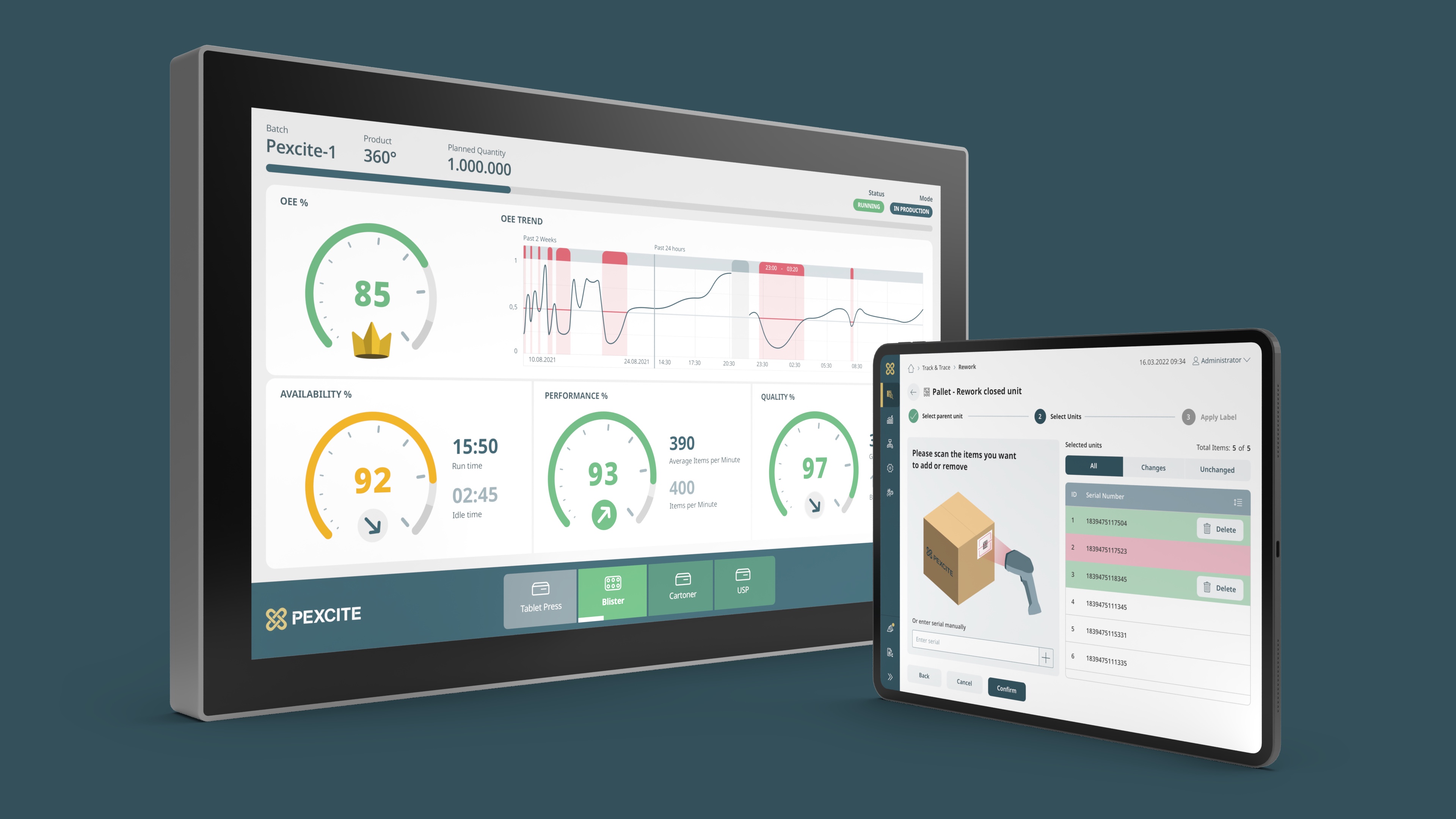User interface (UI)，Product interface，