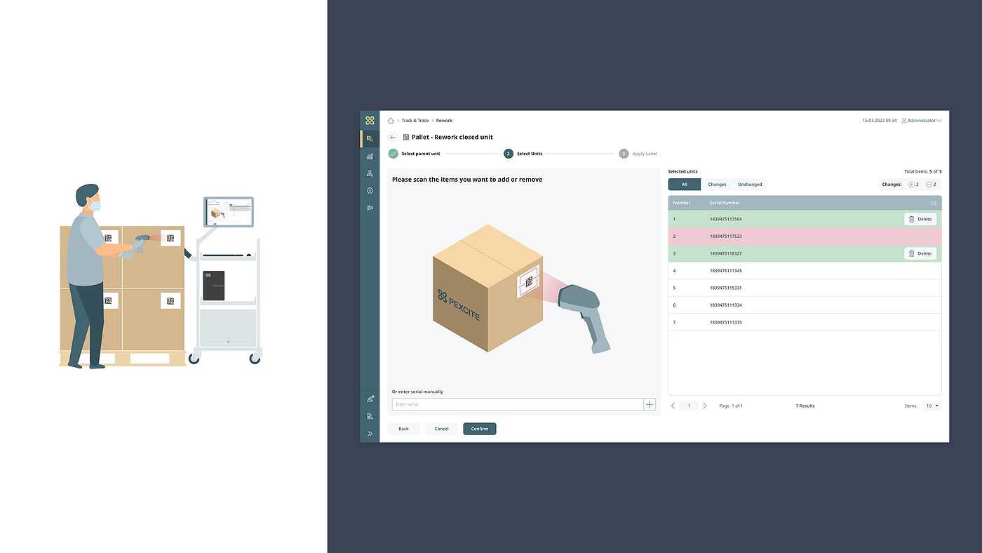 User interface (UI)，Product interface，